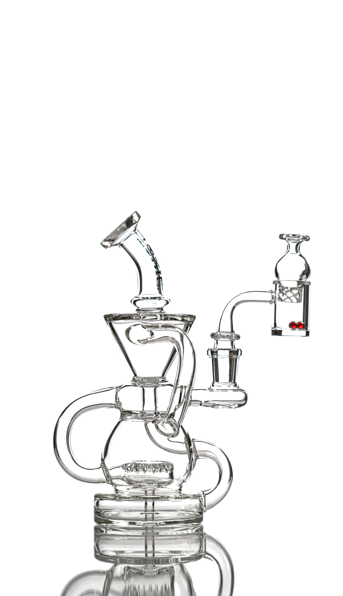 TX62- 7″ Toxic Clear Recycler Complete Kit W/ Banger and 2 Pearls